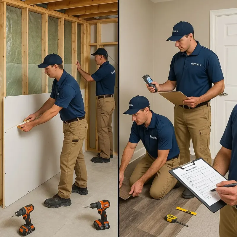 Repairs and Reconstruction process in Commerce, CA