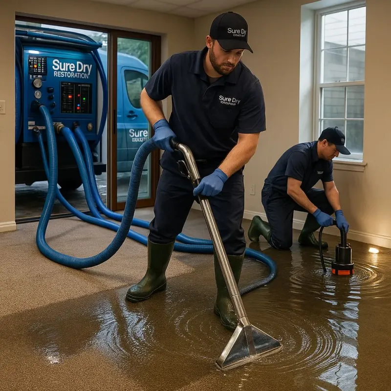 Water Extraction and Removal process in Commerce, CA